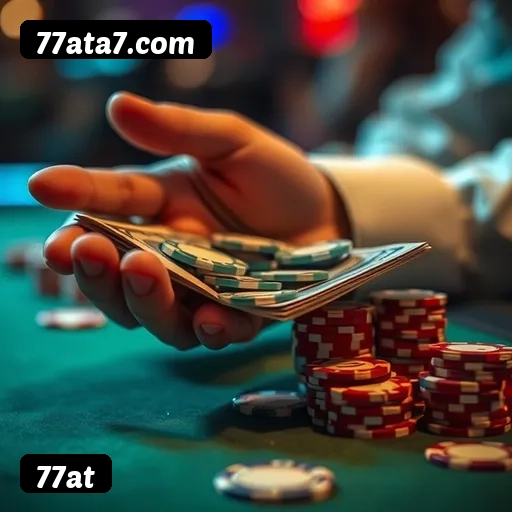 Jogos de Mesa Premium 77at - Blackjack, Roleta, Baccarat